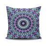 Stylish Cushion Cover 43x43 cm, 50% Cotton/50% Polyester, Washable & Ironable, Concealed Zip Closure | Perfect for Home Decor & Comfort