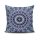 Stylish Cushion Cover 43x43 cm, 50% Cotton/50% Polyester, Washable & Ironable, Concealed Zip Closure | Perfect for Home Decor & Comfort