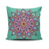 Stylish Cushion Cover 43x43 cm, 50% Cotton/50% Polyester, Washable & Ironable, Concealed Zip Closure | Perfect for Home Decor & Comfort