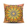 Stylish Cushion Cover 43x43 cm, 50% Cotton/50% Polyester, Washable & Ironable, Concealed Zip Closure | Perfect for Home Decor & Comfort