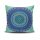 Stylish Cushion Cover 43x43 cm, 50% Cotton/50% Polyester, Washable & Ironable, Concealed Zip Closure | Perfect for Home Decor & Comfort