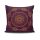 Stylish Cushion Cover 43x43 cm, 50% Cotton/50% Polyester, Washable & Ironable, Concealed Zip Closure | Perfect for Home Decor & Comfort