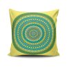Stylish Cushion Cover 43x43 cm, 50% Cotton/50% Polyester, Washable & Ironable, Concealed Zip Closure | Perfect for Home Decor & Comfort