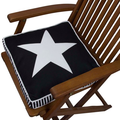 Soft & Stylish Cushion (42 x 42 cm), 50% Cotton/50% Polyester, Washable & Ironable, Concealed Zip, Silicone Filling | Perfect for Home Decor & Comfort