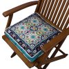 Soft & Stylish Cushion (42 x 42 cm), 50% Cotton/50% Polyester, Washable & Ironable, Concealed Zip, Silicone Filling | Perfect for Home Decor & Comfort