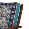 Soft & Stylish Cushion (42 x 42 cm), 50% Cotton/50% Polyester, Washable & Ironable, Concealed Zip, Silicone Filling | Perfect for Home Decor & Comfort