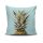 Soft & Stylish Cushion (43 x 43 cm), 50% Cotton/50% Polyester, Silicone Filling | Washable, Ironable, Concealed Zip | Perfect for Home Decor & Comfort