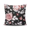 Stylish Cushion Cover 43x43 cm, 50% Cotton/50% Polyester, Washable & Ironable, Concealed Zip Closure | Perfect for Home Decor & Comfort