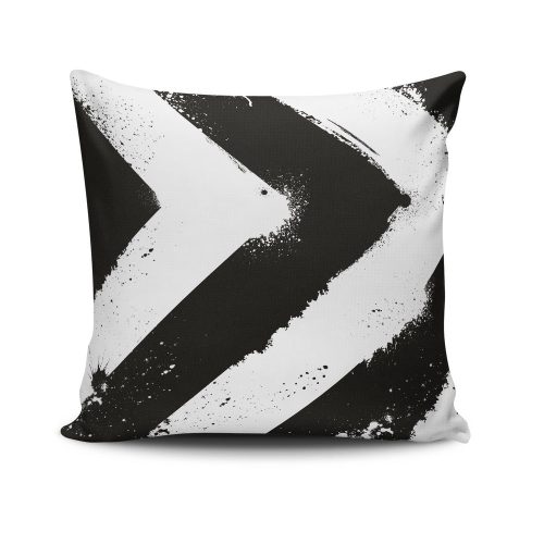 Stylish Cushion Cover 43x43 cm, 50% Cotton/50% Polyester, Washable & Ironable, Concealed Zip Closure | Perfect for Home Decor & Comfort
