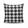 Stylish Cushion Cover 43x43 cm, 50% Cotton/50% Polyester, Washable & Ironable, Concealed Zip Closure | Perfect for Home Decor & Comfort