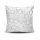 Stylish Cushion Cover 43x43 cm, 50% Cotton/50% Polyester, Washable & Ironable, Concealed Zip Closure | Perfect for Home Decor & Comfort