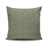 Stylish Cushion Cover 43x43 cm, 50% Cotton/50% Polyester, Washable & Ironable, Concealed Zip Closure | Perfect for Home Decor & Comfort