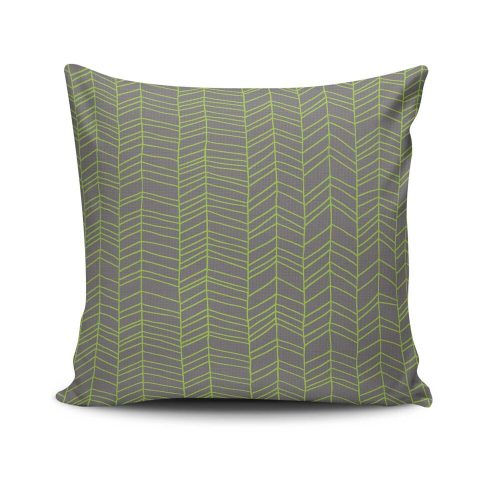 Stylish Cushion Cover 43x43 cm, 50% Cotton/50% Polyester, Washable & Ironable, Concealed Zip Closure | Perfect for Home Decor & Comfort