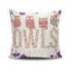Stylish Cushion Cover 43x43 cm, 50% Cotton/50% Polyester, Washable & Ironable, Concealed Zip Closure | Perfect for Home Decor & Comfort