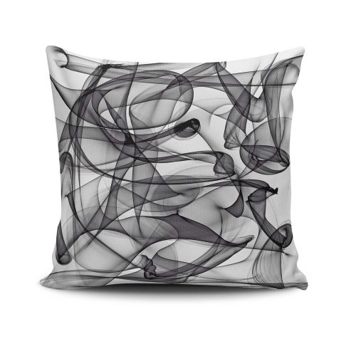 Stylish Cushion Cover 43x43 cm, 50% Cotton/50% Polyester, Washable & Ironable, Concealed Zip Closure | Perfect for Home Decor & Comfort