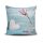 Stylish Cushion Cover 43x43 cm, 50% Cotton/50% Polyester, Washable & Ironable, Concealed Zip Closure | Perfect for Home Decor & Comfort