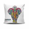 Stylish Cushion Cover 43x43 cm, 50% Cotton/50% Polyester, Washable & Ironable, Concealed Zip Closure | Perfect for Home Decor & Comfort