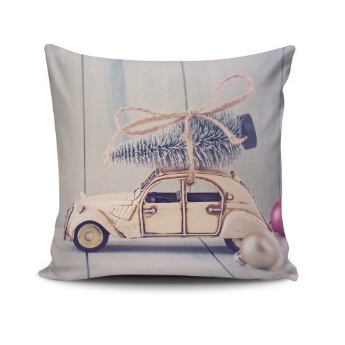 Stylish Cushion Cover 43x43 cm, 50% Cotton/50% Polyester, Washable & Ironable, Concealed Zip Closure | Perfect for Home Decor & Comfort