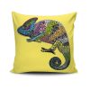 Stylish Cushion Cover 43x43 cm, 50% Cotton/50% Polyester, Washable & Ironable, Concealed Zip Closure | Perfect for Home Decor & Comfort