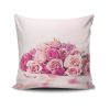 Stylish Cushion Cover 43x43 cm, 50% Cotton/50% Polyester, Washable & Ironable, Concealed Zip Closure | Perfect for Home Decor & Comfort