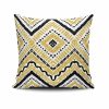 Stylish Cushion Cover 43x43 cm, 50% Cotton/50% Polyester, Washable & Ironable, Concealed Zip Closure | Perfect for Home Decor & Comfort