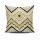 Stylish Cushion Cover 43x43 cm, 50% Cotton/50% Polyester, Washable & Ironable, Concealed Zip Closure | Perfect for Home Decor & Comfort