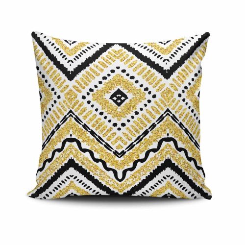 Stylish Cushion Cover 43x43 cm, 50% Cotton/50% Polyester, Washable & Ironable, Concealed Zip Closure | Perfect for Home Decor & Comfort