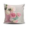Stylish Cushion Cover 43x43 cm, 50% Cotton/50% Polyester, Washable & Ironable, Concealed Zip Closure | Perfect for Home Decor & Comfort