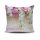 Stylish Cushion Cover 43x43 cm, 50% Cotton/50% Polyester, Washable & Ironable, Concealed Zip Closure | Perfect for Home Decor & Comfort