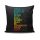 Stylish Cushion Cover 43x43 cm, 50% Cotton/50% Polyester, Washable & Ironable, Concealed Zip Closure | Perfect for Home Decor & Comfort