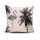 Stylish Cushion Cover 43x43 cm, 50% Cotton/50% Polyester, Washable & Ironable, Concealed Zip Closure | Perfect for Home Decor & Comfort