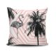Stylish Cushion Cover 43x43 cm, 50% Cotton/50% Polyester, Washable & Ironable, Concealed Zip Closure | Perfect for Home Decor & Comfort