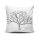 Stylish Cushion Cover 43x43 cm, 50% Cotton/50% Polyester, Washable & Ironable, Concealed Zip Closure | Perfect for Home Decor & Comfort