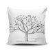 Stylish Cushion Cover 43x43 cm, 50% Cotton/50% Polyester, Washable & Ironable, Concealed Zip Closure | Perfect for Home Decor & Comfort