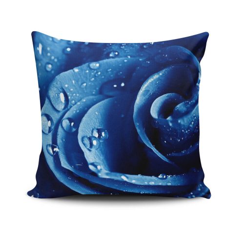 Stylish Cushion Cover 43x43 cm, 50% Cotton/50% Polyester, Washable & Ironable, Concealed Zip Closure | Perfect for Home Decor & Comfort