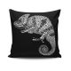 Stylish Cushion Cover 43x43 cm, 50% Cotton/50% Polyester, Washable & Ironable, Concealed Zip Closure | Perfect for Home Decor & Comfort