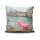 Stylish Cushion Cover 43x43 cm, 50% Cotton/50% Polyester, Washable & Ironable, Concealed Zip Closure | Perfect for Home Decor & Comfort