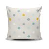 Stylish Cushion Cover 43x43 cm, 50% Cotton/50% Polyester, Washable & Ironable, Concealed Zip Closure | Perfect for Home Decor & Comfort