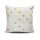 Stylish Cushion Cover 43x43 cm, 50% Cotton/50% Polyester, Washable & Ironable, Concealed Zip Closure | Perfect for Home Decor & Comfort