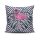 Stylish Cushion Cover 43x43 cm, 50% Cotton/50% Polyester, Washable & Ironable, Concealed Zip Closure | Perfect for Home Decor & Comfort