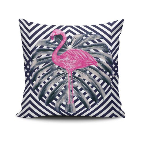 Stylish Cushion Cover 43x43 cm, 50% Cotton/50% Polyester, Washable & Ironable, Concealed Zip Closure | Perfect for Home Decor & Comfort