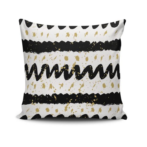 Stylish Cushion Cover 43x43 cm, 50% Cotton/50% Polyester, Washable & Ironable, Concealed Zip Closure | Perfect for Home Decor & Comfort