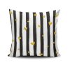 Stylish Cushion Cover 43x43 cm, 50% Cotton/50% Polyester, Washable & Ironable, Concealed Zip Closure | Perfect for Home Decor & Comfort