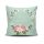 Stylish Cushion Cover 43x43 cm, 50% Cotton/50% Polyester, Washable & Ironable, Concealed Zip Closure | Perfect for Home Decor & Comfort
