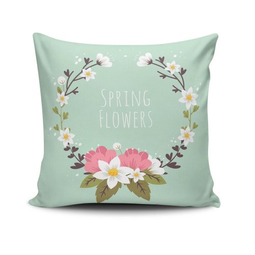 Stylish Cushion Cover 43x43 cm, 50% Cotton/50% Polyester, Washable & Ironable, Concealed Zip Closure | Perfect for Home Decor & Comfort