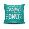 Stylish Cushion Cover 43x43 cm, 50% Cotton/50% Polyester, Washable & Ironable, Concealed Zip Closure | Perfect for Home Decor & Comfort