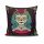 Stylish Cushion Cover 43x43 cm, 50% Cotton/50% Polyester, Washable & Ironable, Concealed Zip Closure | Perfect for Home Decor & Comfort