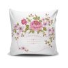 Stylish Cushion Cover 43x43 cm, 50% Cotton/50% Polyester, Washable & Ironable, Concealed Zip Closure | Perfect for Home Decor & Comfort