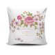 Stylish Cushion Cover 43x43 cm, 50% Cotton/50% Polyester, Washable & Ironable, Concealed Zip Closure | Perfect for Home Decor & Comfort