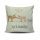 Stylish Cushion Cover 43x43 cm, 50% Cotton/50% Polyester, Washable & Ironable, Concealed Zip Closure | Perfect for Home Decor & Comfort